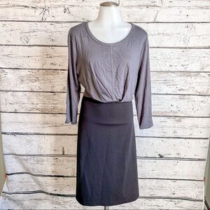Kenneth Cole gray and black dress